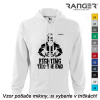 Mikina RANGER® - FIGHTER - b Biela XXL