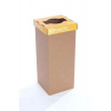 RECOBIN Recyklačný odpadkový kôš, recyklovaný, s anglickými nápismi, 50 l, RECOBIN 