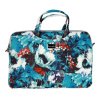 MG Wonder Briefcase taška na notebook 17'', white poppies TOP996842