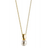 Thomas Sabo KE2318-430-14-L45V Necklace with pearls-Pendant Natural Beauty Gold-Plated