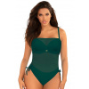 Jednodielne plavky S1093V1 Fashion24 zelené- Self 38H