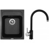 Set Sinks G8330 (dřez Classic 400 Granblack 30 + baterie Vitalia Granblack 30)