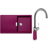 Set Schock S16-6 (drez Tia D-100 Berry + batéria SC-520 Berry)
