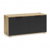 Halmar Botník Walker 100 cm, dub artisan / antracit