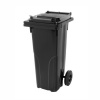 HTI Plastová popelnice 80 lt. - plast. nádoba - černá MC-0003-3