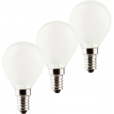Müller-Licht 400294 LED Energetická třída (EEK2021) E (A - G) E14 kapkový tvar 4.2 W = 40 W teplá bílá 3 ks