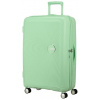 American Tourister Soundbox Spinner77/28 EXP TSA Grass Green zelená 97 L