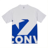 Converse STAR CHEVRON ICON REMIX TEE biela,modrá Pánske tričko L