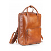 Glara leather Cestovný kožený batoh - Roads Memories 1149313