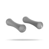 Jednoručka GymBeam Neoprene Dumbbells 2 x 1 kg light grey