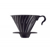 Hario kovový dripper na kávu V60-02 černý
