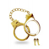 Taboom Gold platní BDSM handcuffs putá na ruky