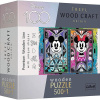 TREFL Wood Craft Origin Mickey Mouse a Minnie 501 dielov