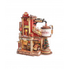 Drevené mechanické 3D puzzle - Továreň na darčeky snov ROKR EAB01