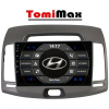 TomiMax Hyundai Elantra Android 14 autorádio s WIFI, GPS, USB, BT HW výbava: QLED 8 Core 8GB+256GB HIGH - iba displej A,C