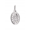 Strieborný prívesok - Zázračná medaila Panny Márie / 15 mm