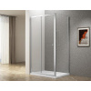 Aqualine Ugga - Sprchový kút 120x80 cm, číre sklo/chróm ATS120-01