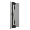 ALU-DOOR - Ocelohliníkové vedľajšie vchodové dvere AluDoor 55mm S43 BLACK
