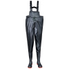 PORTWEST Portwest FW74 Čižmy Safety Chest Wader S5 - Čierna, 45 Čierna, 45
