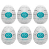 TENGA Egg Wavy II - vajíčkový masturbátor (6ks)