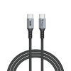 Verbatim kábel Sync & Charge USB-C na USB-C 60W 120 cm čierny - Verbatim 31845 USB-C->C Sync & Charge 60W černý