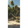 Dverová fototapeta - DV0076 - Dinosaury 91cm x 211cm - Vliesová fototapeta