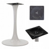 Základňa stola Stema SH9108W/50/72/08 biela 73,5x49x49 cm