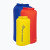 Súprava vodotesných vakov Sea to Summit Lightweight Dry Bag 3 pcs. 8, 13, 20 l surf the web/sulphur/spicy orange