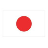 Japonská vlajka - nalepovacie tetovanie