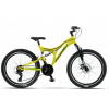 Junior bicykel - Kands Sniper 1 XT 24 Žltý lesklý rámec 15 (Kands Sniper 1 XT 24 Žltý lesklý rámec 15)