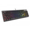 Genesis herná mechanická klávesnica THOR 303/RGB/Outemu Red/Drôtová USB/US layout/Čierna (NKG-1877)