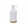 Ručný stojanový dávkovač mydla 5five Simply Smart 400 ml biely