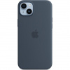 Apple iPhone 14 Plus Silicone Case with MagSafe - Storm Blue MPT53ZM/A
