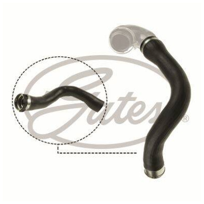 Hadica intercooler - škrtiaca klapka 2.0 CDTi Opel Insignia GATES 09-0164 (Hadica turba Opel Insignia)