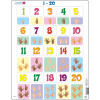 Puzzle Sčítavanie na rukách a prstoch Larsen AR18-ZZ