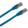 DATACOM Patch kábel FTP CAT5E 3m modrý