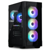 Zalman skříň I3 Neo / middle tower / ATX / 4x120 ARGB fan / 2xUSB 3.0 / 1xUSB 2.0 / skl. přední panel i i3 NEO TG Black