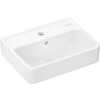 Hansgrohe Xanuia Q - Umývadielko na stenu 450x340 mm s otvorom pre batériu a prepadom, biela 60130450
