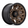 FUEL Fuel D826 Traction 9x20 8x180 ET1 Matte Bronze W/ Black Ring 124.2