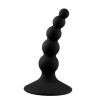 Lovetoy Lure Me Beaded Anal Plug Black 1