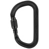 karabína PETZL Vulcan Screw-Lock black