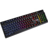 C-TECH Polomechanická herní klávesnice Iris (GKB-08), casual gaming, CZ/SK, duhové podsvícení, USB