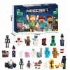 MINECRAFT BLOCKS ADVENTNÝ KALENDÁR 24 Figúrky 2024/2025 (MINECRAFT BLOCKS ADVENTNÝ KALENDÁR 24 Figúrky 2024/2025)
