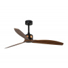 FARO Barcelona | FARO 33451WT - Stropný ventilátor. COPPER FAN M priemer 128 cm hnedá/čierna Wi‑Fi Tuya + DO | 33451WT