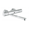 Grohe Eurosmart Cosmopolitan umývadlová batéria nástenná s termostatom elektronická StarLight Chrome 36332000