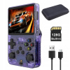 R36S Retro prenosná herná konzola Prenosná herná konzola 128GB TF