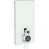 GEBERIT Monolith sanitárny modul pre stojace WC, výška 101 cm, predné opláštenie zo skla, mätovo zelená, 131.003.SL.5