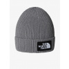 Detská čiapka The North Face Logo Box Cuffed Beanie - tnf medium grey heather