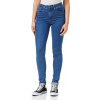 Levis Dámske Rifle 721 HIGH RISE SKINNY- Hose blau Modrá 27/28
