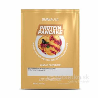 BioTechUSA Protein Pancake prášok príchuť čokoláda 40g